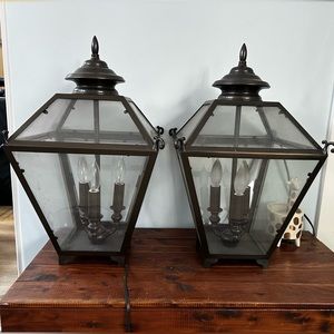 Pottery Barn Lanterns